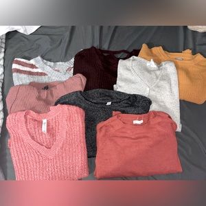 Lot of Medium Sweaters!
